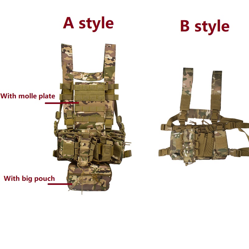 D3CR Chest Rig Vest Multicam B - đánh giá và giá Crossfit Gear Men