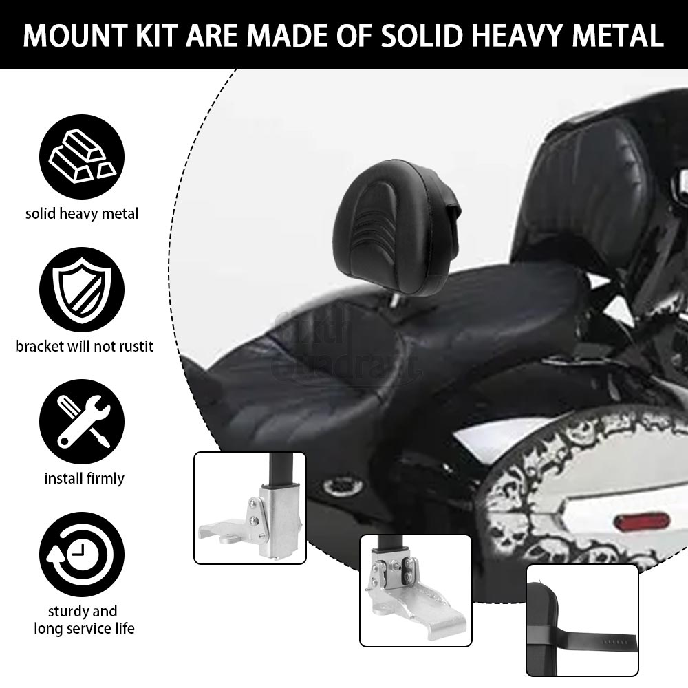 Motorcycle Seat Backrest Passe - đánh giá và giá Crossfit Victory