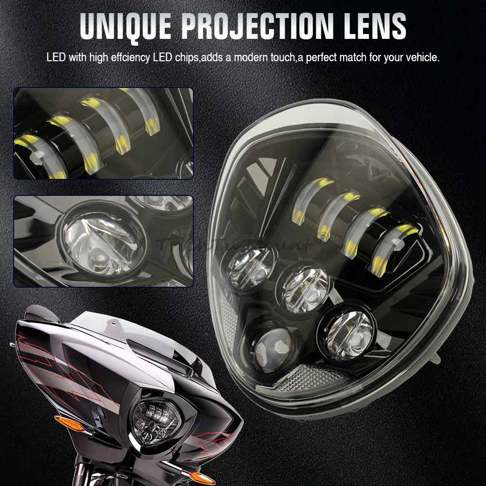 60W LED Headlight Fits For Vic - đánh giá và giá Crossfit Victory