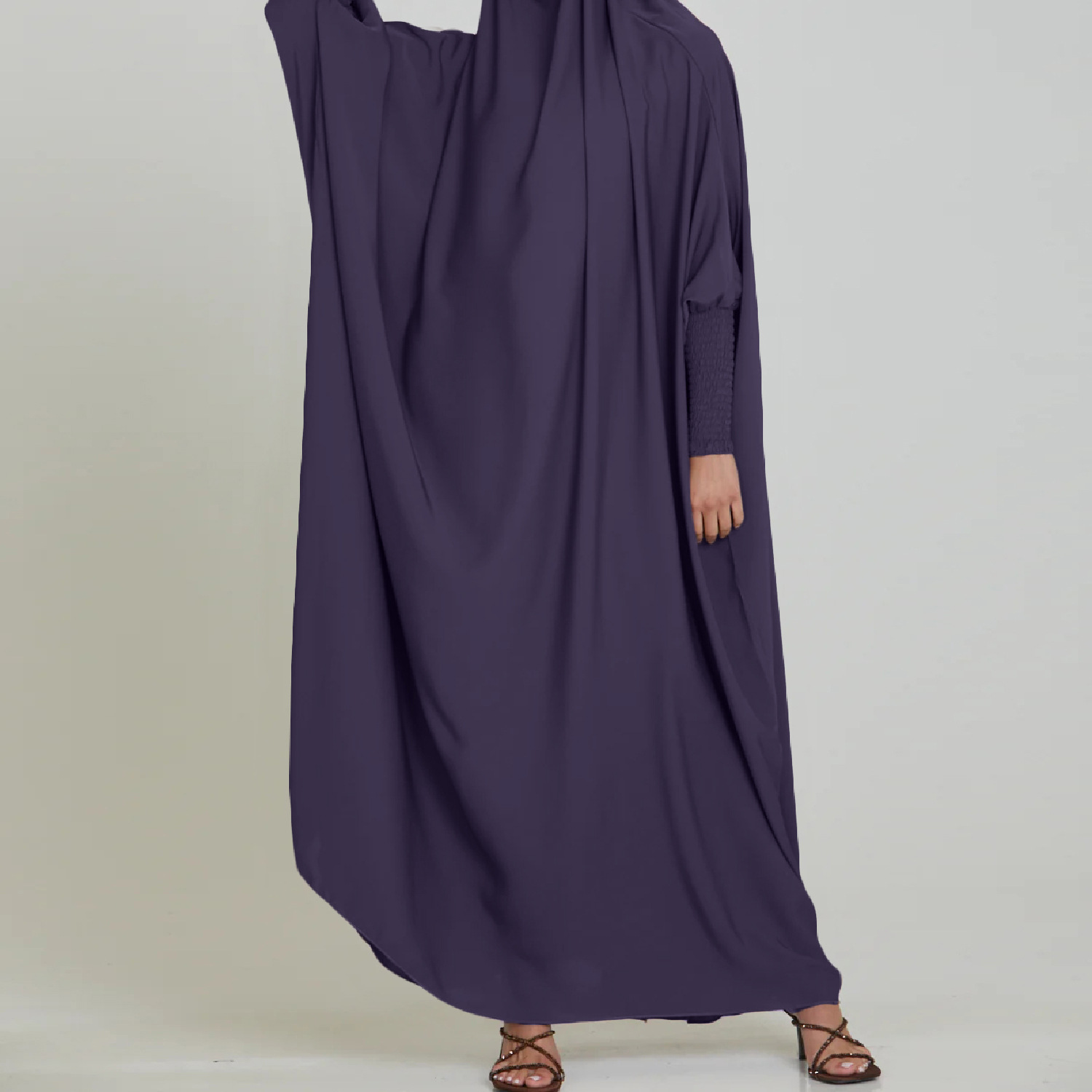 Solid Color Robe Dress Long Dr - đánh giá và giá Crossfit Indonesia